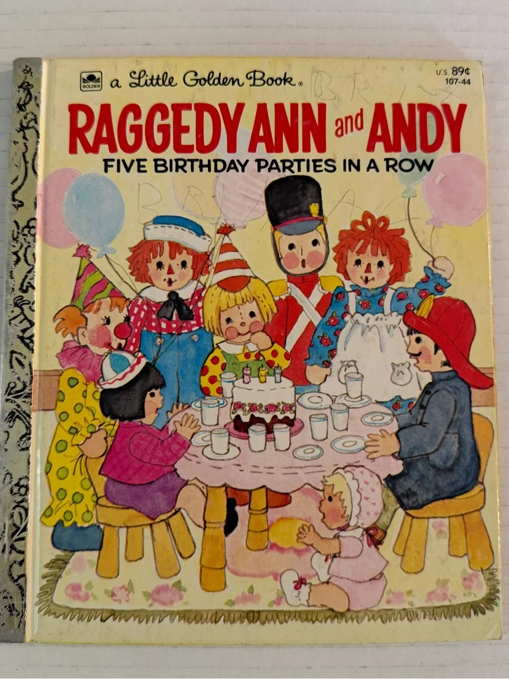 Vintage Lot of 6 Little Golden Books